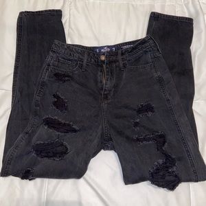 Hollister Black Mom Jeans
